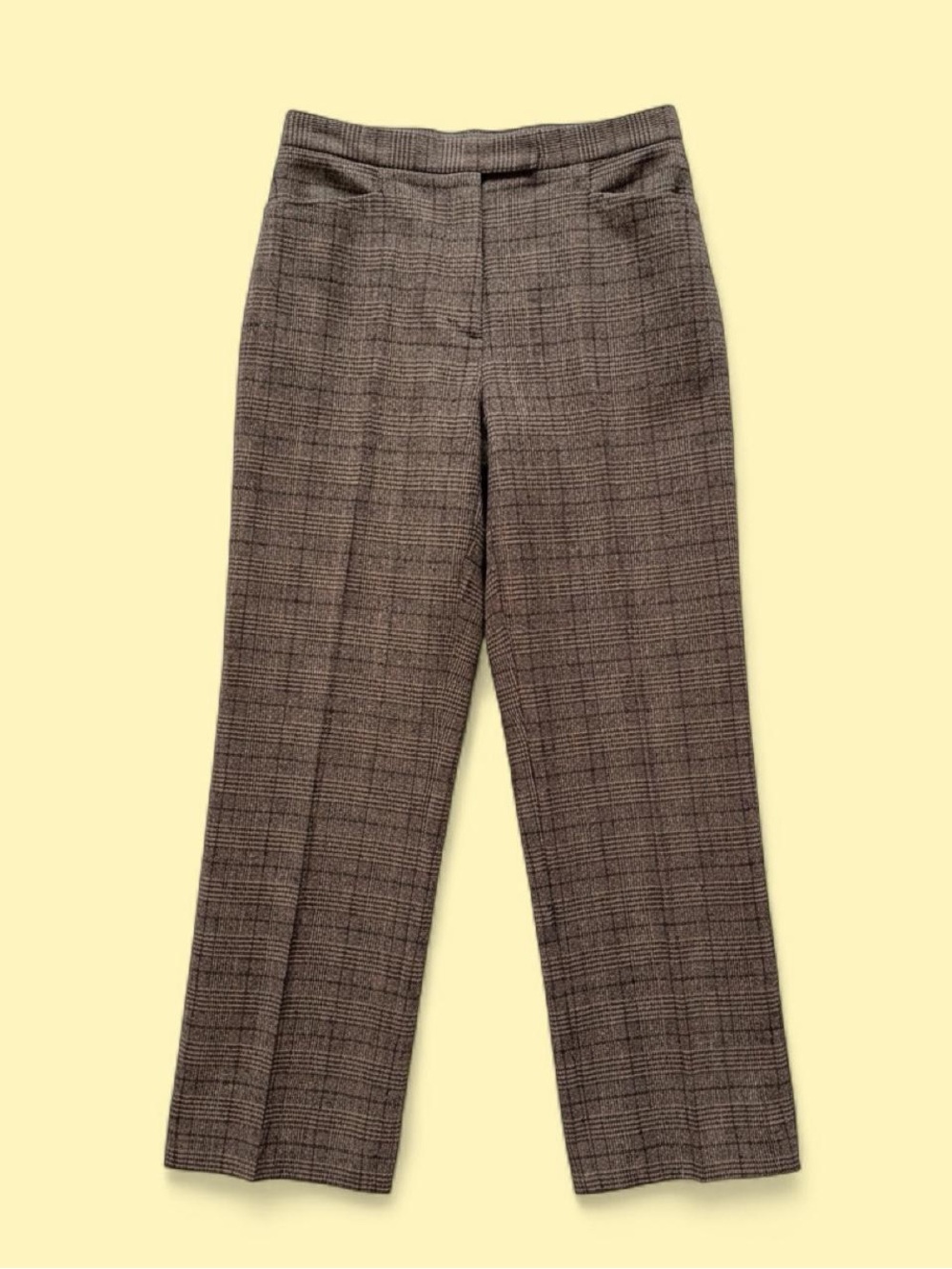 Vintage “ sport collection” plaid Straight fit pants size 2